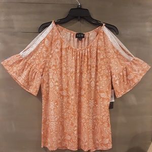 AUW cold shoulder blouse